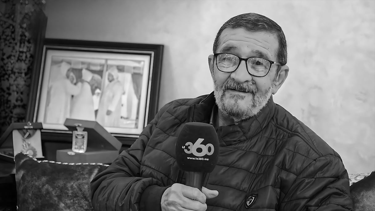 L'acteur et comédien Mustapha Zaari (1945-2024).