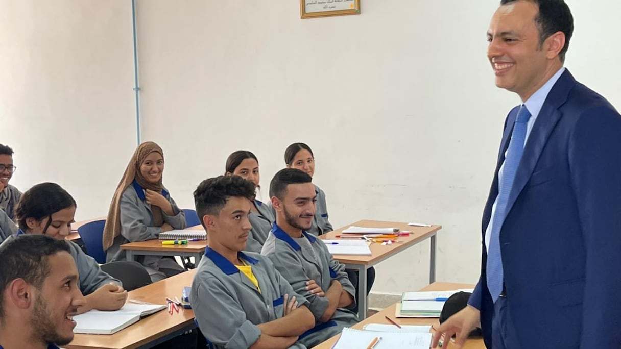 Younes Sekkouri, ministre de l'Inclusion Economique, de la Petite Entreprise, de l'Emploi et des Compétences.