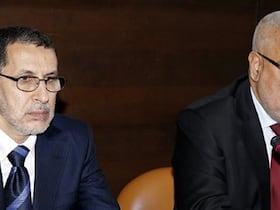 Saâd-Eddine El Othmani et Abdelilah Benkirane.