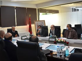 Mouaad Jamai, wali de la région de l’Oriental et gouverneur de la préfecture d’Oujda-Angad, a présidé, ce vendredi 7 janvier 2022, la réunion du CRI de l'Oriental.