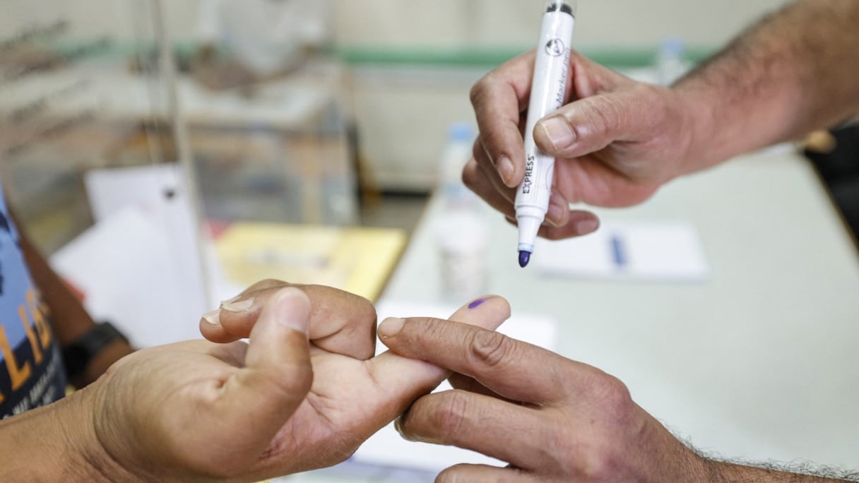 Lors de l'opération de vote aux Législatives du 23 septembre 2026.