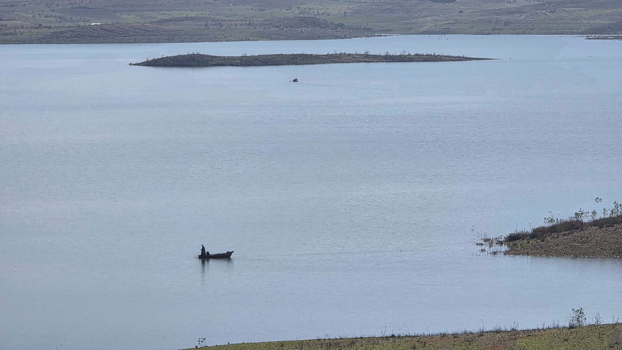 مشاهد من سد المسيرة ثاني أكبر سد في المغرب بعد ارتفاع نسبة ملئه إلى 8,5% (13 يناير2026)