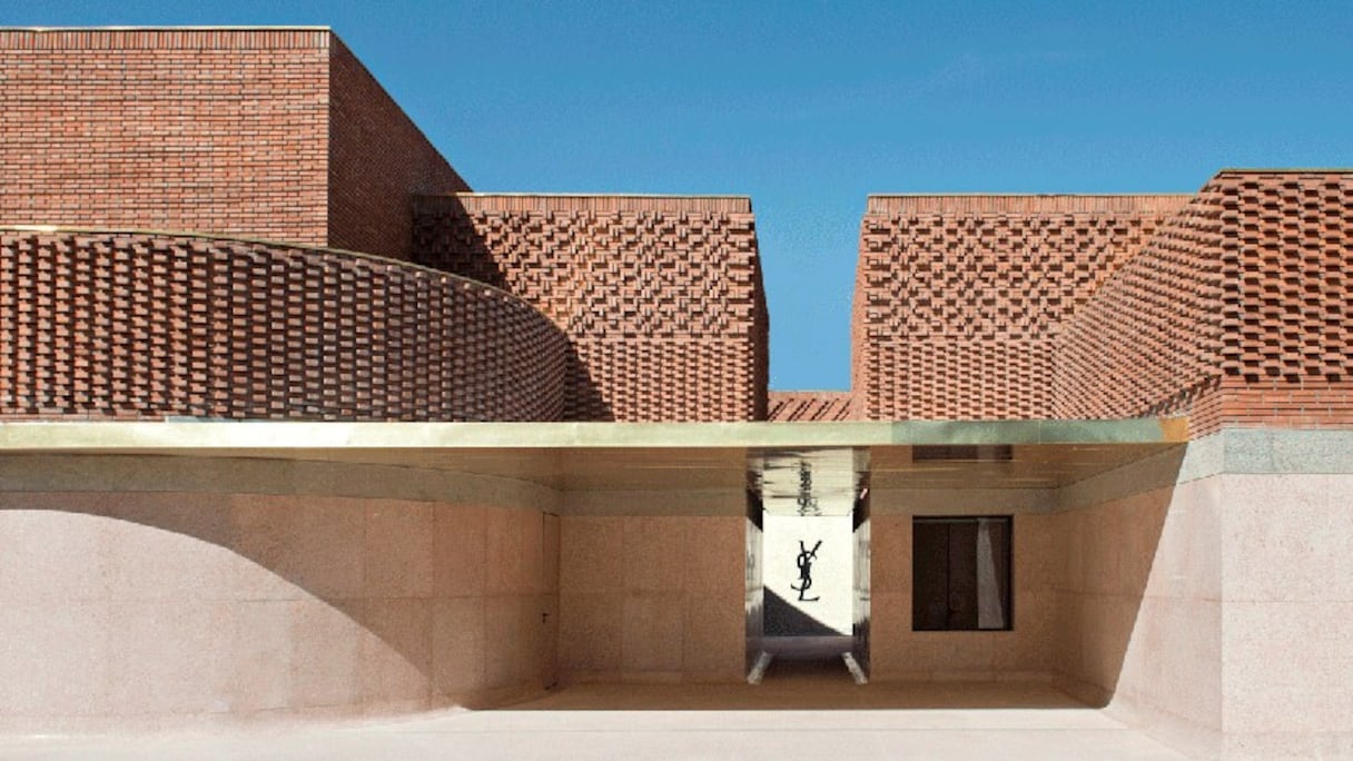Le musée Yves Saint Laurent à Marrakech.