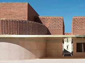 Le musée Yves Saint Laurent à Marrakech.