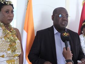 N’depo Kopoin Victorien, attaché culturel de l’ambassade de la Côte d’Ivoire au Maroc.