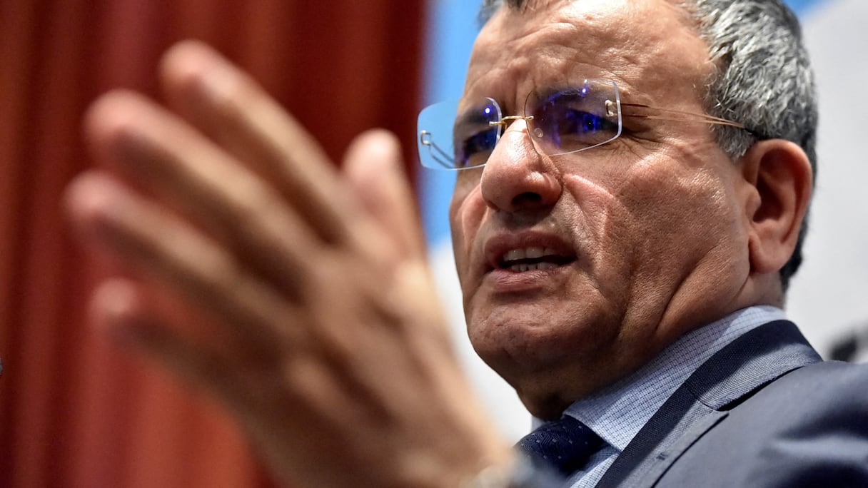 Le général à la retraite Ali Ghediri lors d’une conférence de presse à Alger, le 27 janvier 2019.