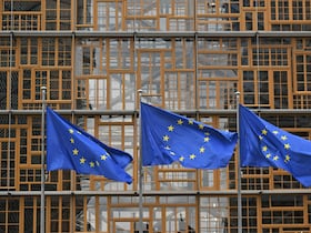 Les drapeaux de l'Union européenne