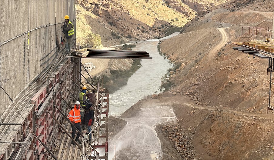 حقينة سد محمد الخامس تنتعش وتصل إلى 93% تزامنا مع تواصل أشغال التعلية