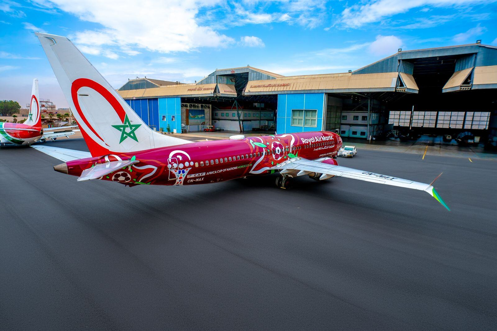 Pince à Billet Publicitaire Royal Air Maroc - Objet Vintage Doré - Occasion - Collection Aviation