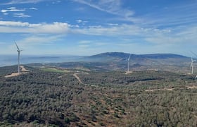 Le parc éolien Jbel Lahdid.