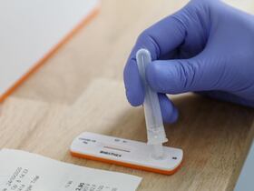 Un dispositif de test PCR.