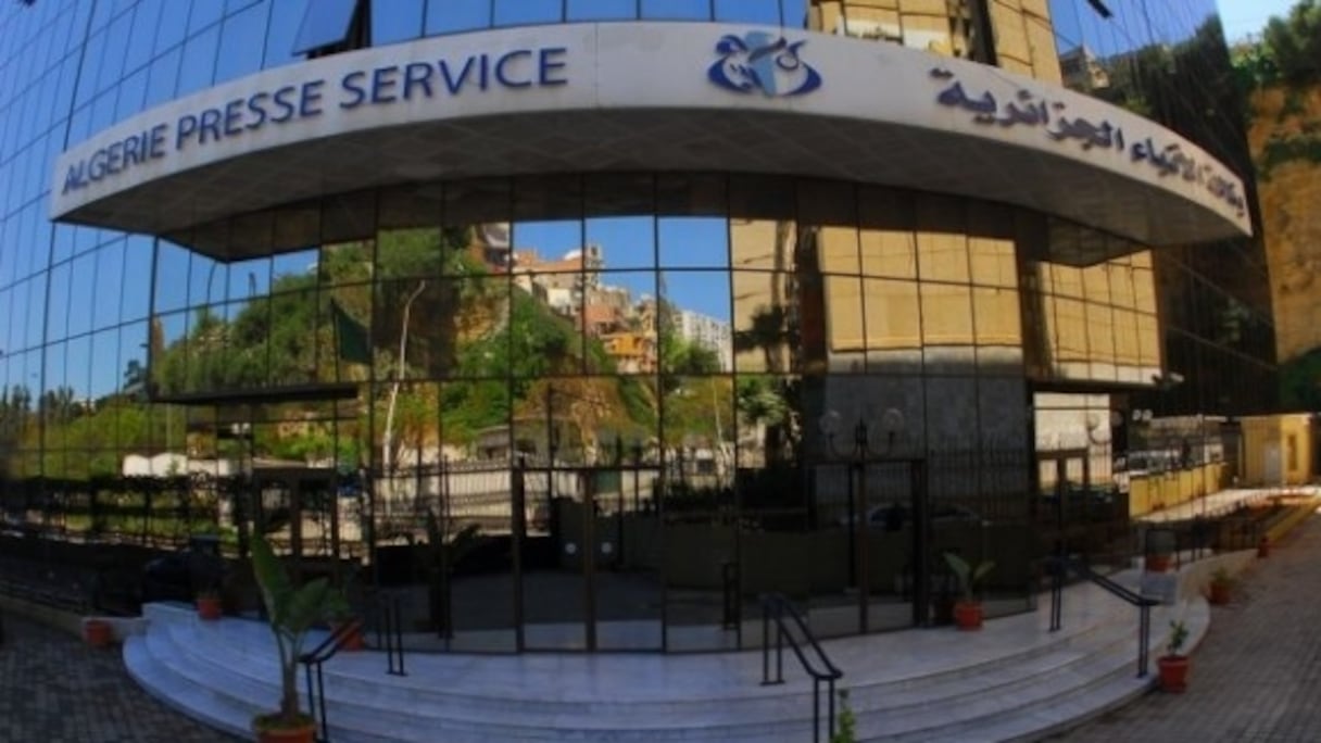 Siège de la machine à propagande algérienne, APS.