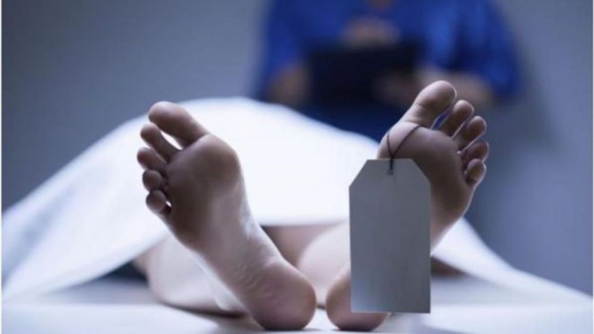 Corps à la morgue (photo d'illustration)