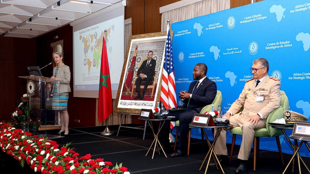 Lors de l'atelier organisé par le CESA sous le thème: «Optimiser l’allocation et la gestion des ressources au sein des secteurs de la sécurité en Afrique».