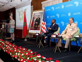 Lors de l'atelier organisé par le CESA sous le thème: «Optimiser l’allocation et la gestion des ressources au sein des secteurs de la sécurité en Afrique».