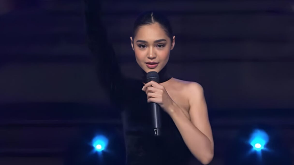 La chanteuse et actrice Rym Fikri.