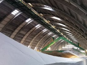 Un équippement de stockage automatisé à l'usine de Jorf Lasfar de l'OCP.