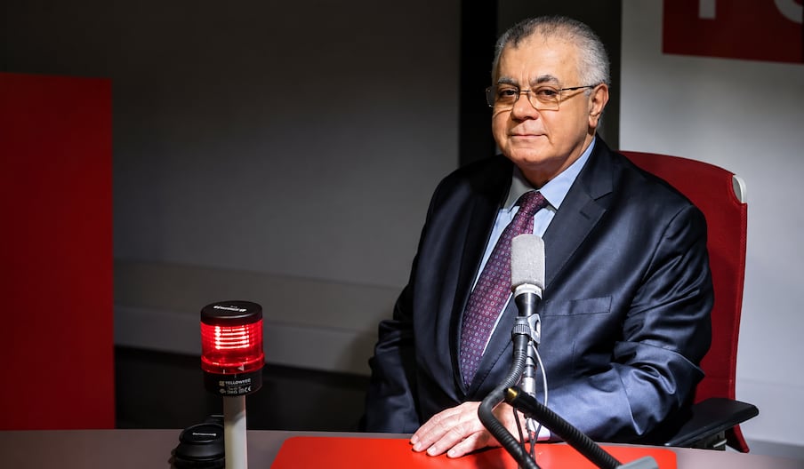 Matthieu Ghadiri, le 5 novembre 2024. (PHOTO: Nicolas Pagès pour RFI)
