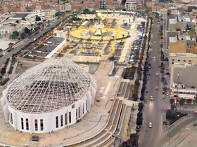 جولة بمشروع قصر المؤتمرات الجديد بمدينة العيون