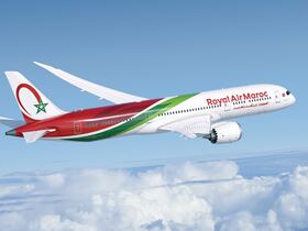 طائرة تابعة للخطوط الملكية المغربية