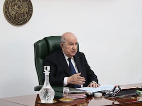 Le président algérien Abdelmadjid Tebboune.