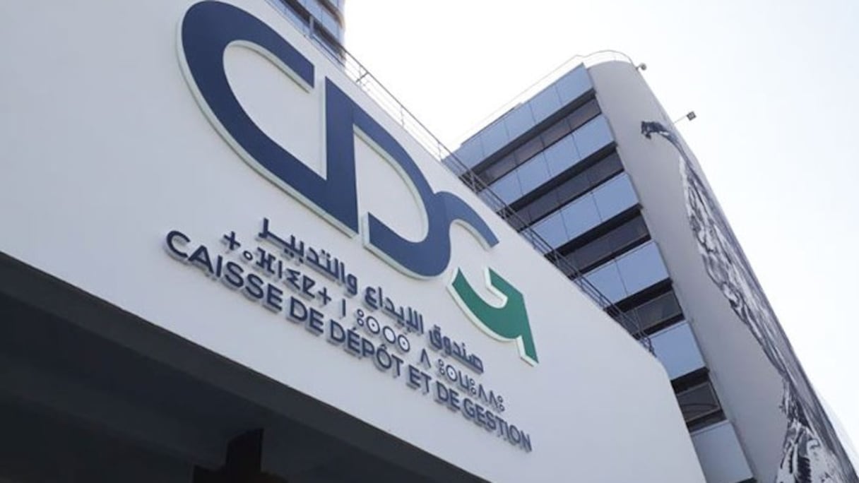 Le siège du groupe CDG (Caisse de dépôt et de gestion) à Rabat.
