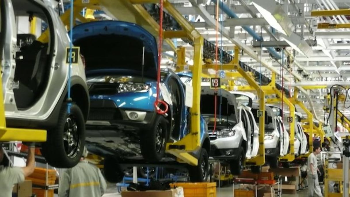 L'usine Renault de Tanger.