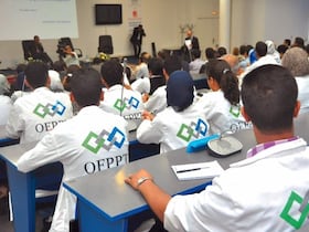 Un centre de formation professionnelle de l'OFPPT du Maroc.