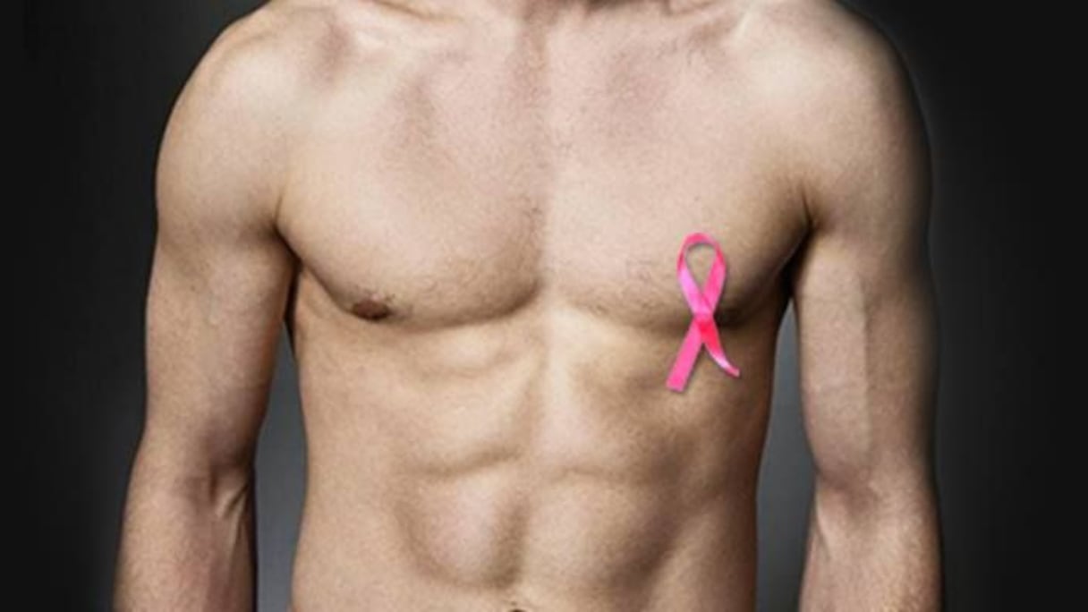 Bien que moins fréquent que chez les femmes, le cancer du sein concerne aussi les hommes.