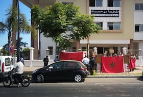 Arrondissement Ben M'sik aux couleurs de la patrie.
