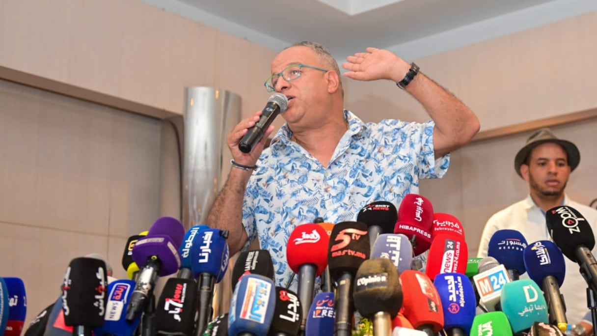 Aziz El Badraoui, candidat à la présidence du Raja de Casablanca.