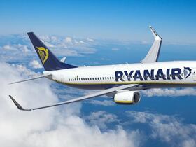 Un avion de la compagnie aérienne irlandaise Ryanair.