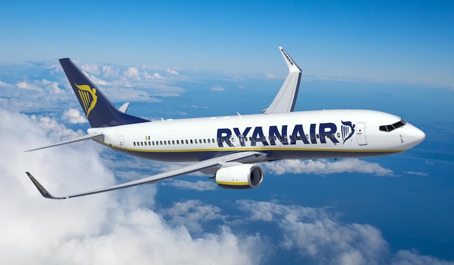 Un avion de la compagnie aérienne irlandaise Ryanair.