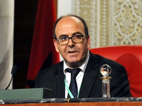 Hakim Benchemass, président de la Chambre des conseillers.