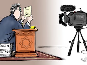 Dessin de Khalid Gueddar.