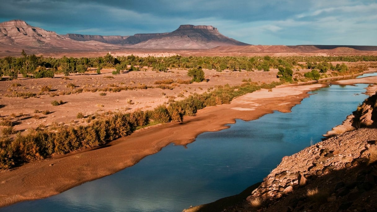 Parc national d'Iriqui, à 150 km au sud de Ouarzazate, dans l'Anti-Atlas.