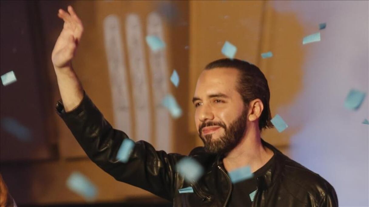 Le président du Salvador, Nayib Bukele.
