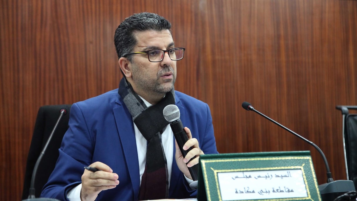 Mohamed Khayi, président de la commune de Béni Makada à Tanger.
