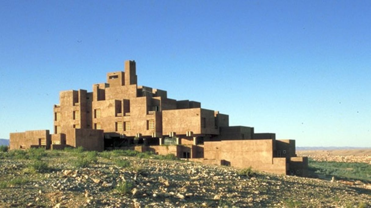 L'hôtel "Les Gorges du Dades". 
