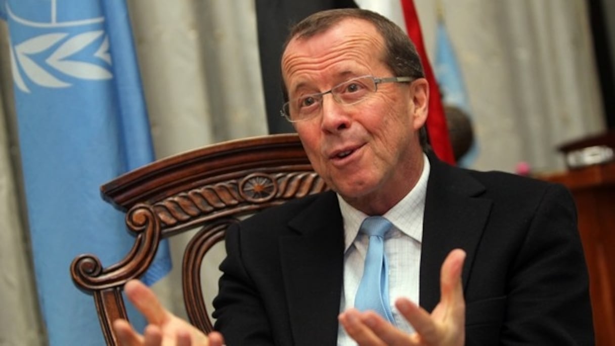 L'envoyé de l'ONU pour la Libye, Martin Kobler.
