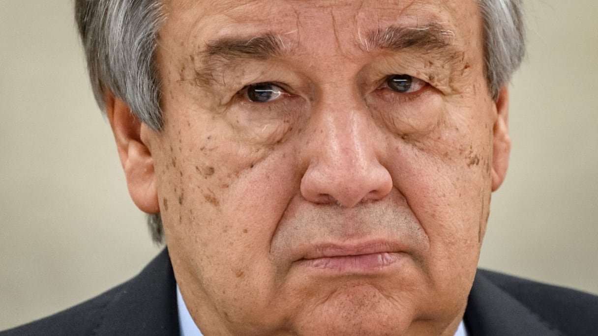 Antonio Guterres, à Genève, le 24 février 2020. 
