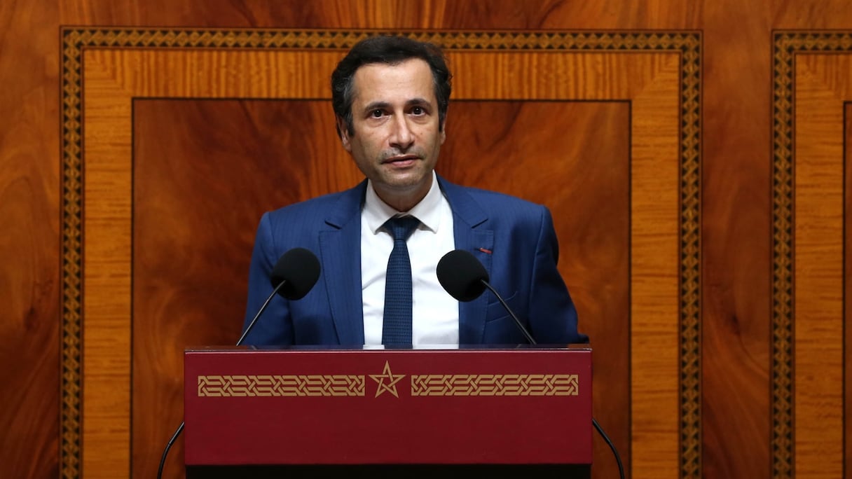 Mohamed Benchaaboun, ministre de l’Economie, des Finances et de la Réforme de l’administration. 
