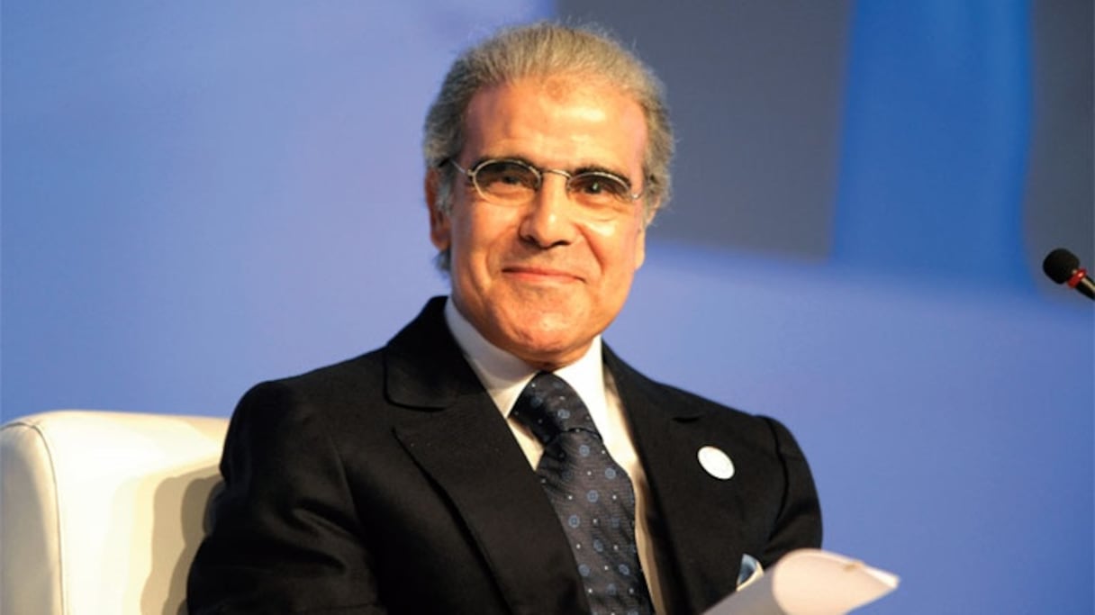 Abdellatif Jouahri, wali de Bank Al-Maghrib. 
