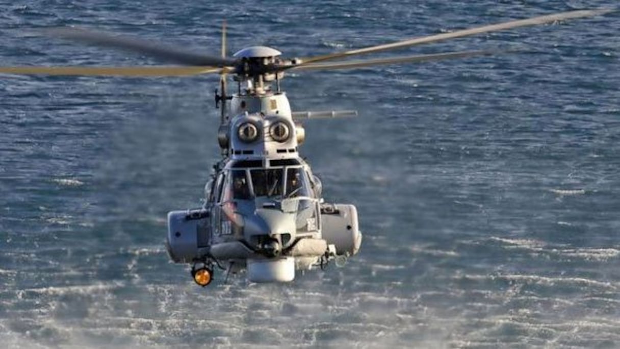 L'épave du superpuma, qui a été repérée mercredi, se trouvait à 40 mètres de fond dans l'océan.
