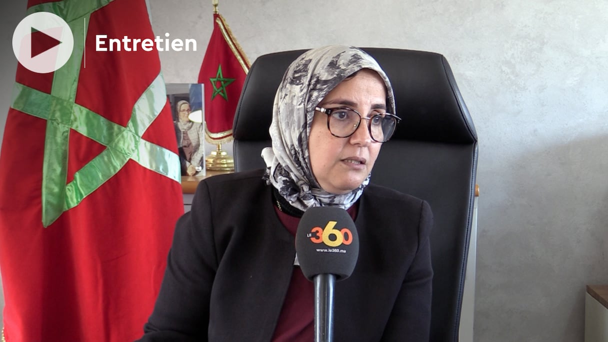 Latifa Lamalif, directrice provinciale de l'éducation et de la formation de Ain Chock.
