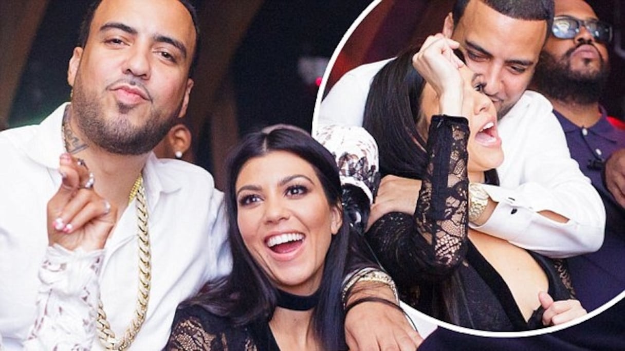 French Montana et Kourtney Kardashian
