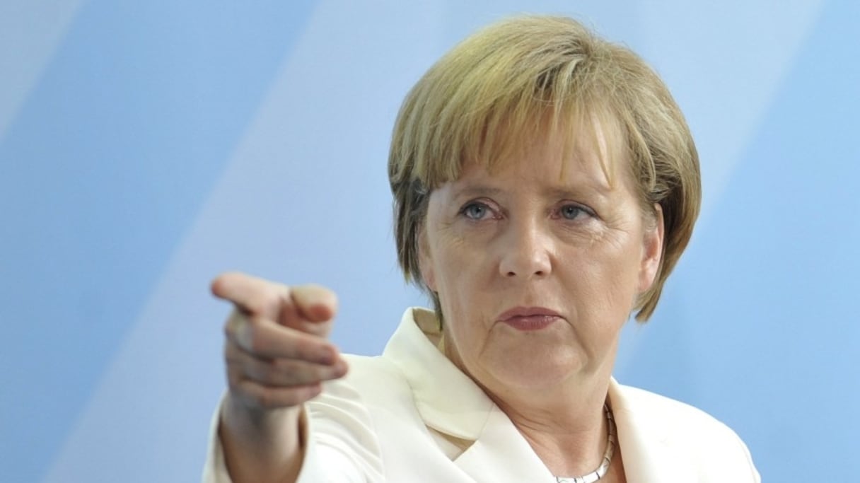 La chancelière allemande Angela Merkel.
