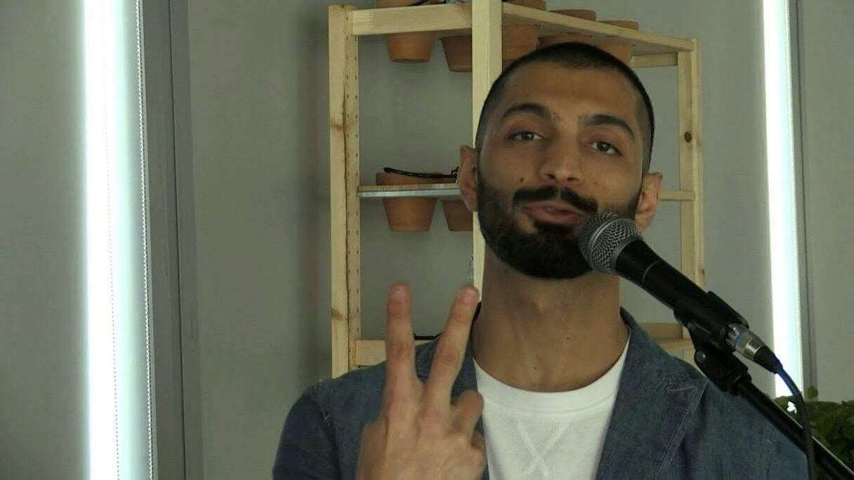 Saud Waled Ibrahim, star montante du hip-hop aux Emirats.