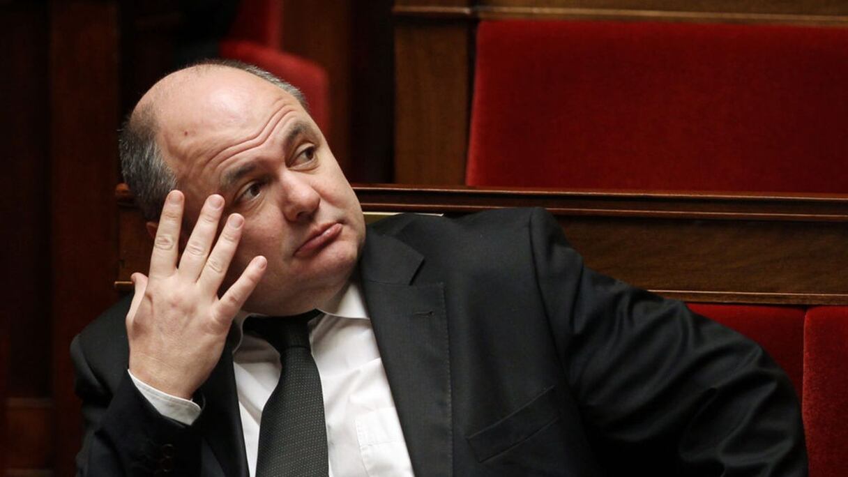 Le ministre de l'Intérieur français Bruno Le Roux.
