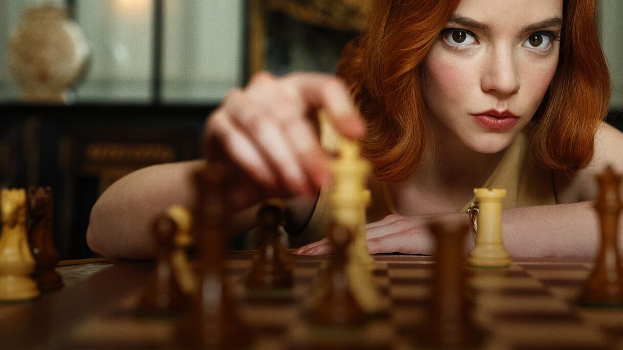 «The Queen’s Gambit», la série à succès de Netflix.
